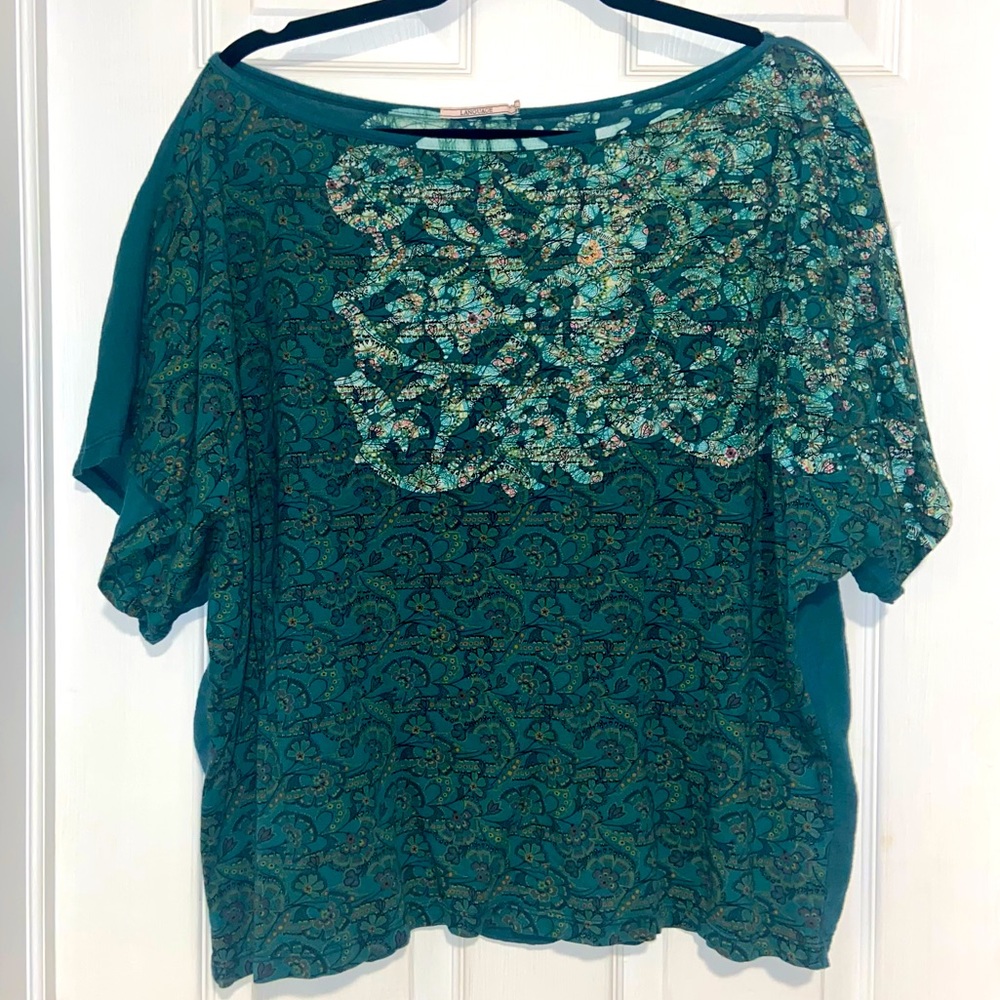 Anthropologie Language Brand boho wide sleeve SZ L